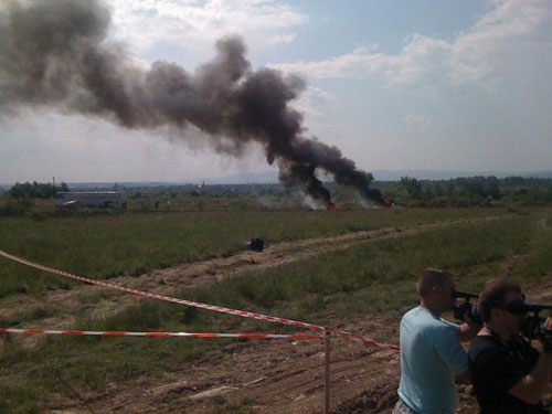 Simulare accident aviatic aeroport - Baia Mare (C) eMaramures.ro 