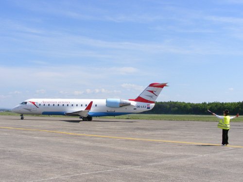 Foto zbor Austrian Airlines Baia Mare