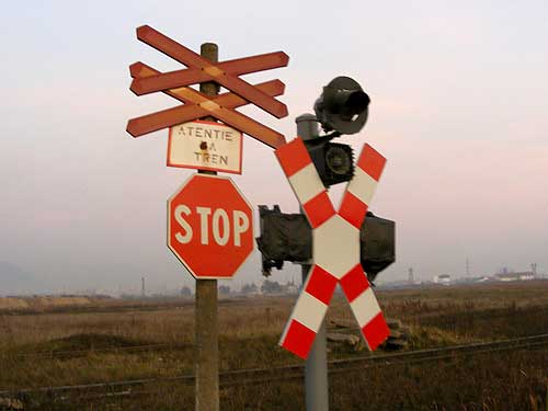 Foto semafor CFR - drum centura Baia Mare