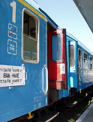 Foto: tren Baia Mare