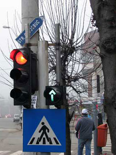 Foto semafor in Baia Mare (c) eMaramures.ro