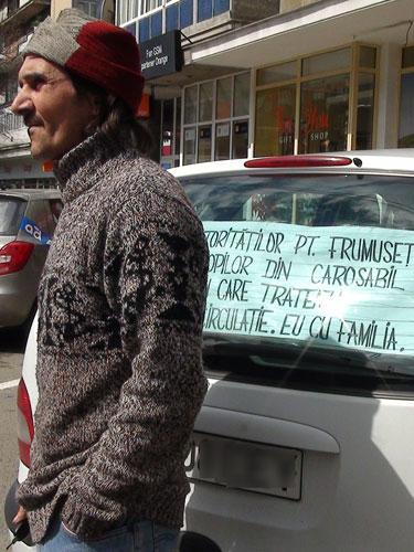 Foto: protest inedit in Baia Mare (C) eMaramures.ro