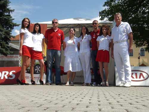 Foto Kia Motors Baia Mare - caravana (c) eMaramures.ro