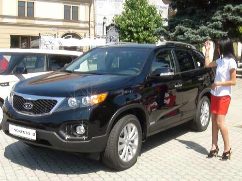 Foto Kia Motors Baia Mare - caravana (c) eMaramures.ro