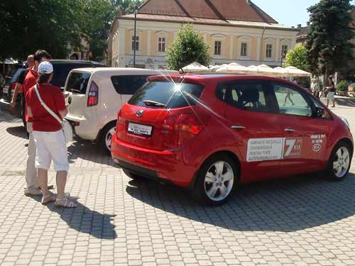 Foto Kia Motors Baia Mare - caravana (c) eMaramures.ro