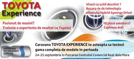 Caravana Toyota Experience 2011 Baia Mare