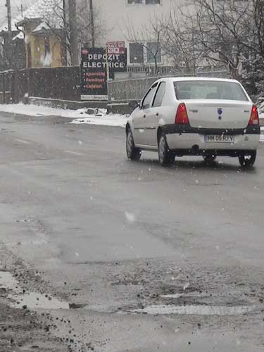 Foto: strada Minerilor Baia Mare (c) Catalin Tineghe - eMaramures.ro