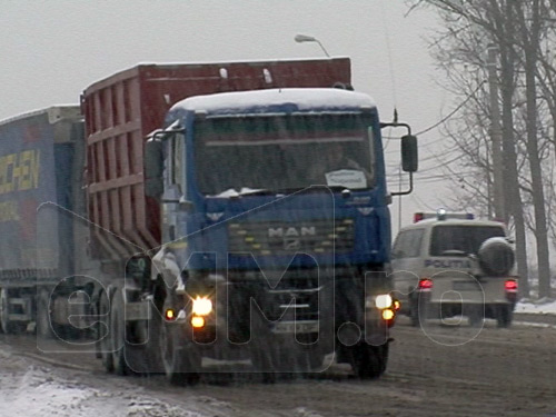 Protest transportatori