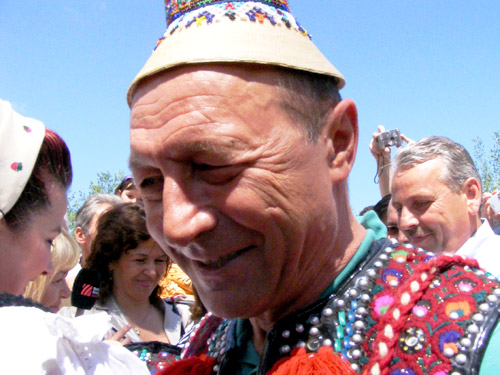 Basescu in Maramures (c) eMM.ro