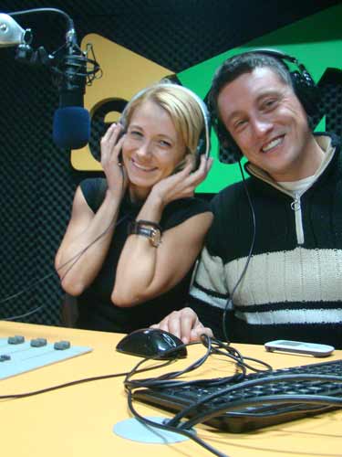 Foto: Daniela Morari si Dan Cristian Coarda - Radio eMaramures (c) eMaramures