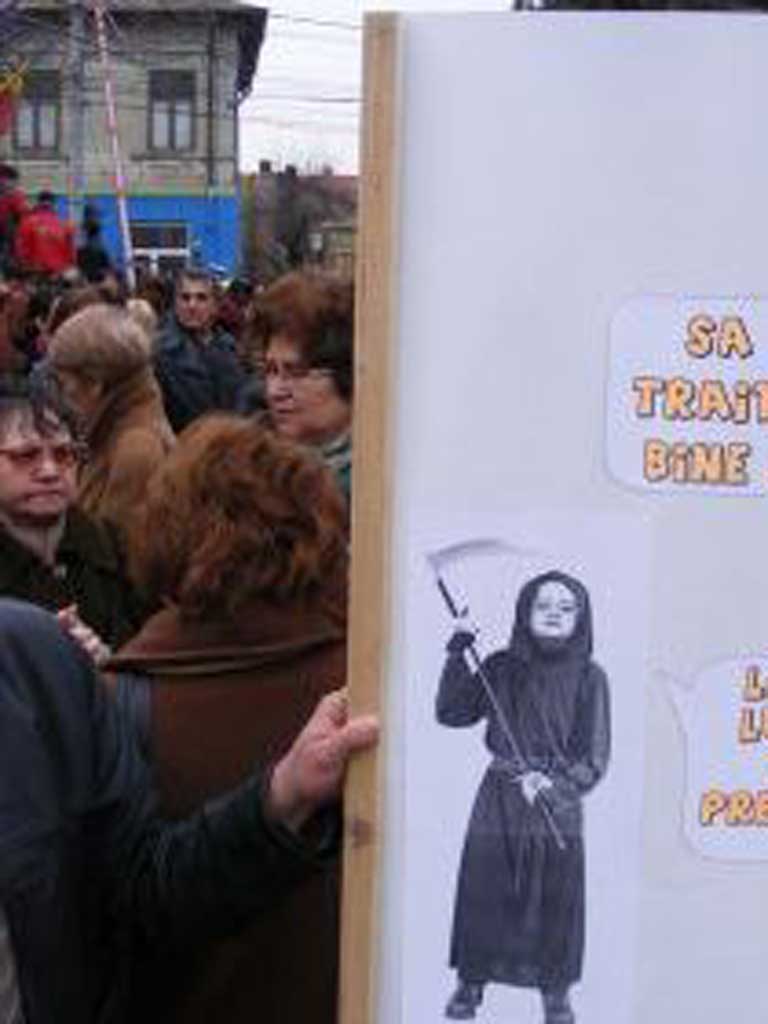 Foto protest Bucuresti