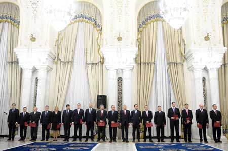 Foto: Guvernul Ungureanu (c) presidency.ro