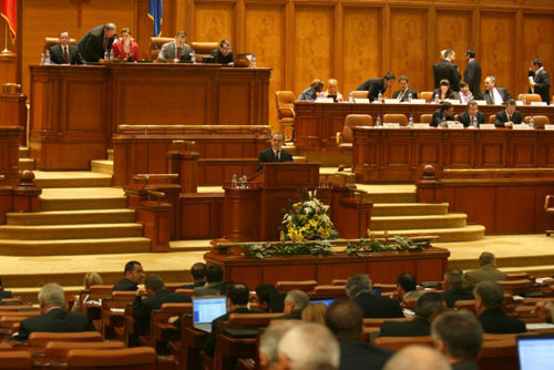 Sedinta la Parlament