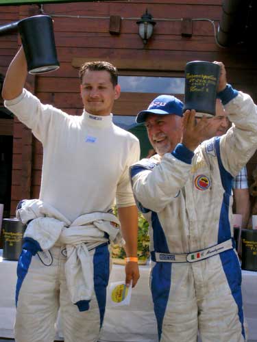 Carlo Marchegiano si Adrian Szonyi - Raliul Baja Eurocarpatica 2008 - Maramures