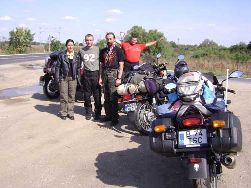 Romanii si motocicletele Ural