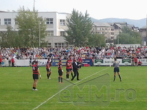 Foto: CSM Stiinta Baia Mare - Steaua - rugby (c) eMaramures.ro