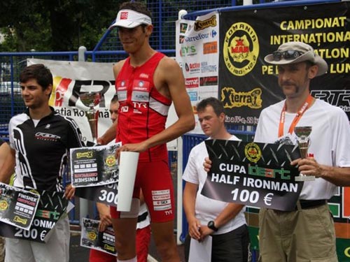 Foto: podium Half Iron Man