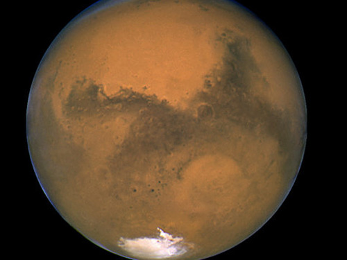 Foto Planeta Marte (c) Planetariul Baia Mare