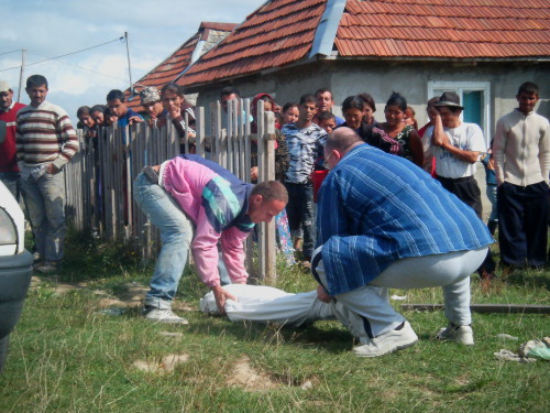 Copil strivit de camion in accidentul din Coltau, Maramures - 13 septembrie 2008