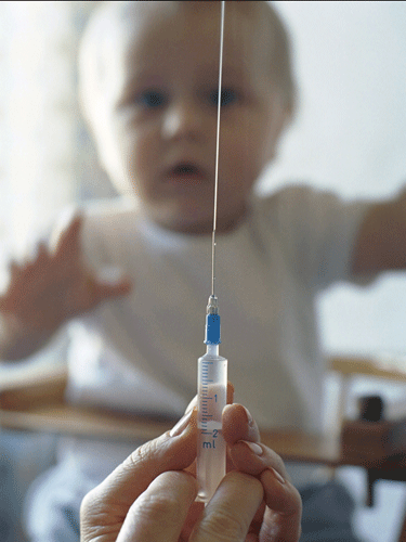 Foto bebelus vaccin