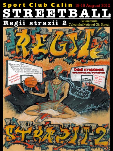 Foto: afis Regii strazii, editia a doua (c) Sport Club Calin