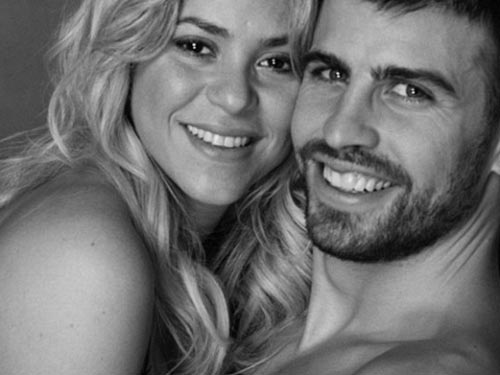 Foto: Shakira si Pique (c) ciyaaro.com