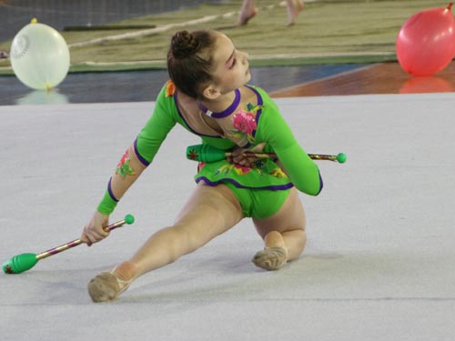 Foto: gimnastica ritmica (c) eMaramures.ro