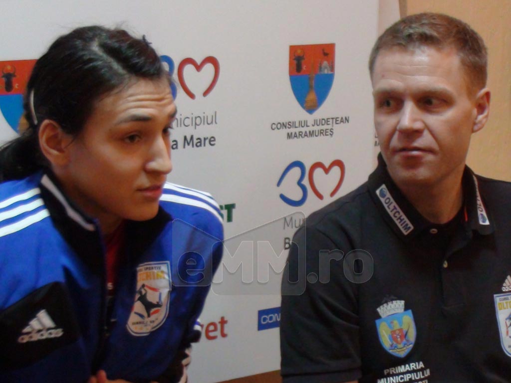 Foto: Cristina Neagu si Jakob Vestergaard (c) eMaramures.ro