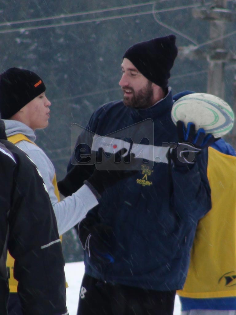 Foto: HCM Baia Mare, cantonament de iarna, ianuarie 2013