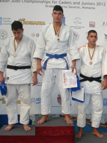 Foto: Ionut Vasian, locul 1 la Campionatul Balcanic (c) Federatia Romana de Judo