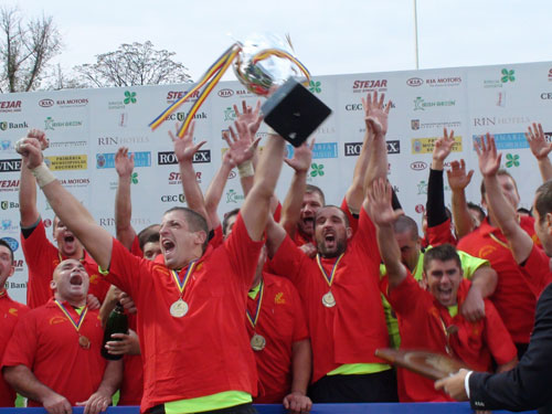 CSM Stiinta Baia Mare, campioana Romaniei la rugby