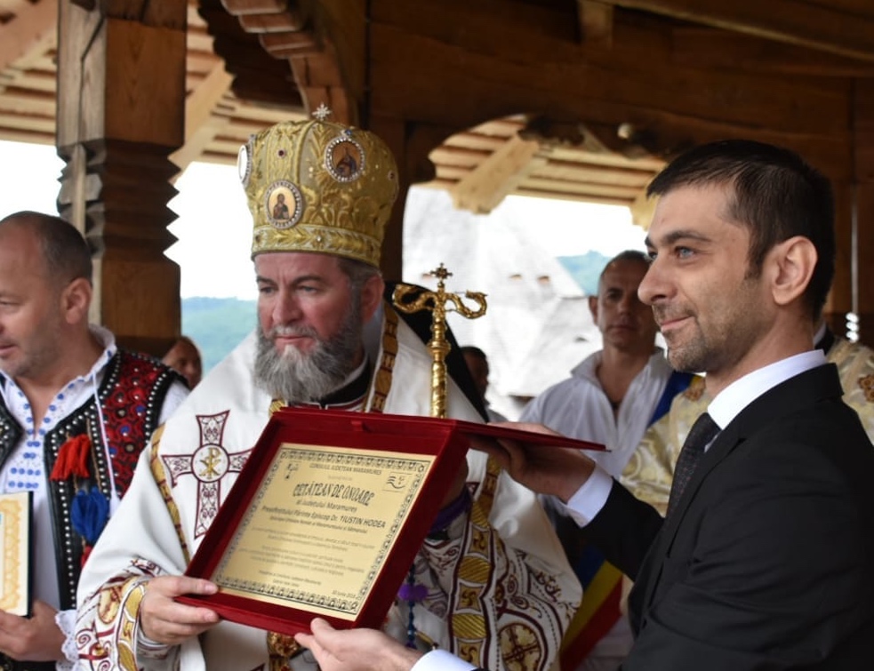 PS Iustin Hodea, cetățean de onoare al Maramureșului – FOTO