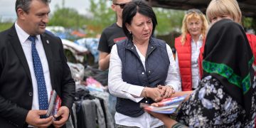 Crina Fiorela Chilat, candidat eligibil pentru Parlamentul European: „Am început ultima săptămână de campanie electorală la Dragomirești”