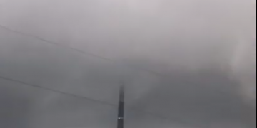 Imagini INCREDIBILE cu furtuna din Baia Mare – VIDEO