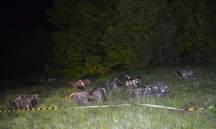 Focuri de armă şi ţigări de contrabandă în valoare de 400.000 de lei confiscate la frontiera de nord