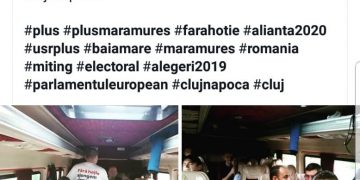 Ipocrizia USR Maramureş: Ei nu duc oameni la miting, dar imaginile îi contrazic