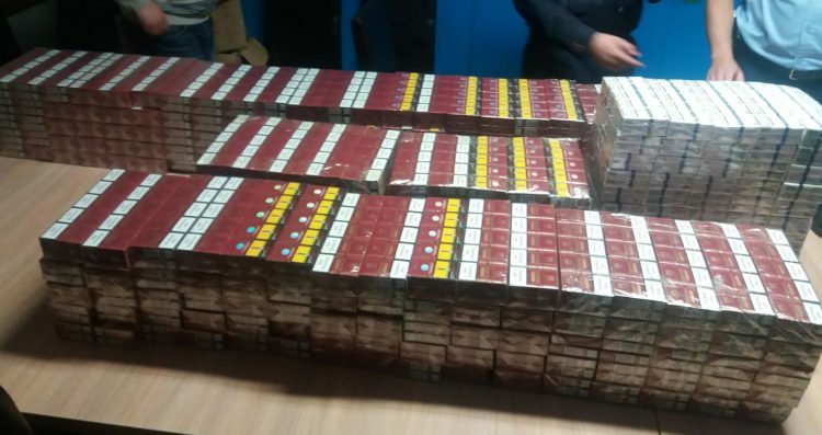 Prins de radar si descoperit cu țigări de contrabandă