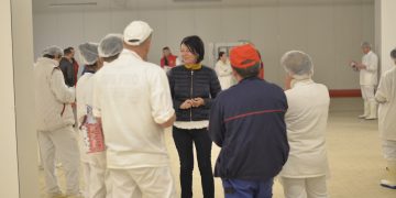 Crina Fiorela Chilat, candidat PSD pentru Parlamentul European, de vorbă cu angajaţii din mediul privat