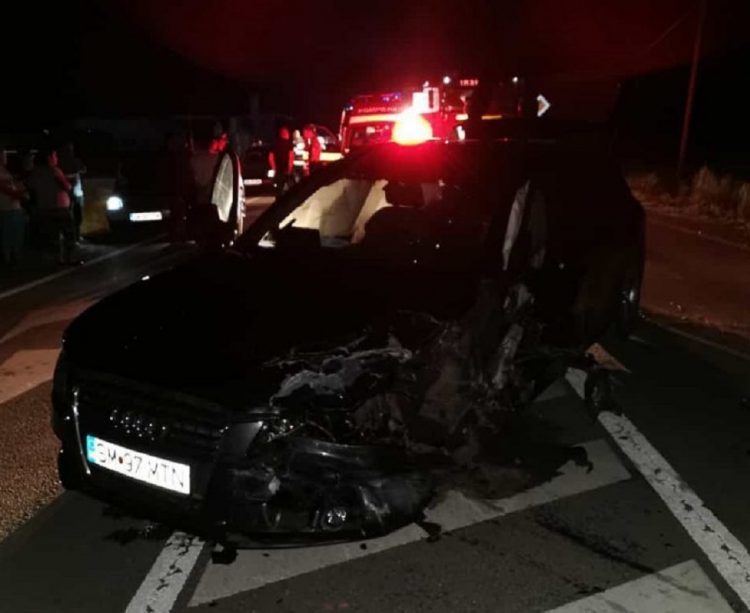 Plan roșu de intervenție. Accident cu nouă victime, dintre care patru copii, în Satu Mare