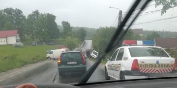 Femeie accidentată pe strada Dragoş Vodă din Baia Sprie – FOTO
