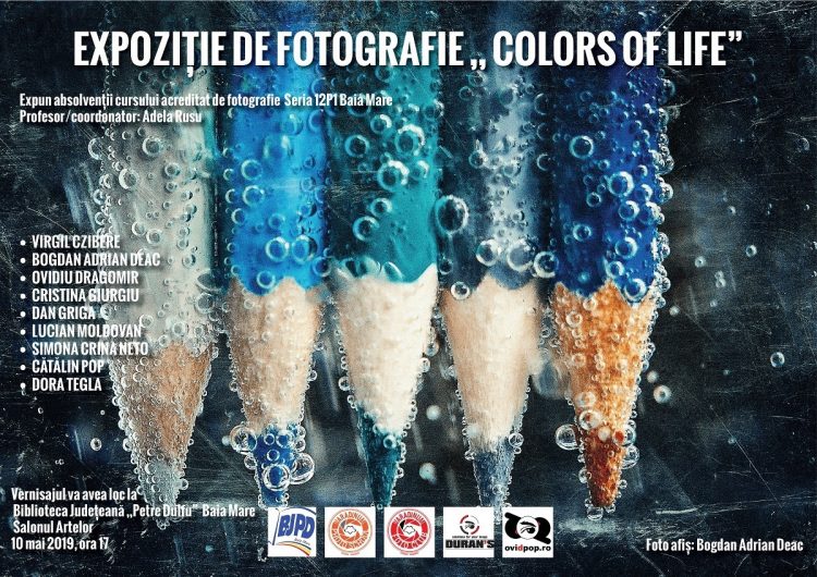 „Colors of life”, expoziţie de fotografii la Biblioteca Judeţeană