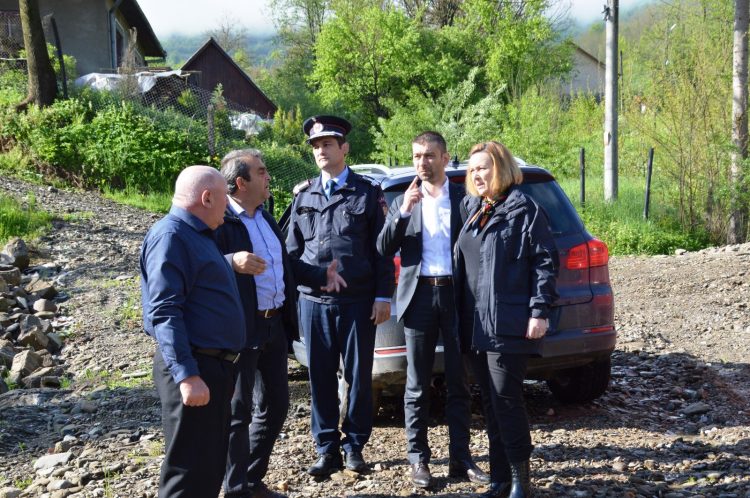 Ministrul Carmen Dan se află în Maramureş, în zonele afectate de inundaţii