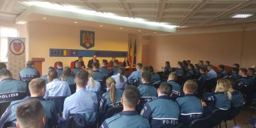 64 de elevi ai şcolilor de poliţie îşi încep practica la IPJ Maramureş