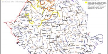 Avertizare hidro actualizată: noi coduri de inundaţii instituite pentru Maramureş!