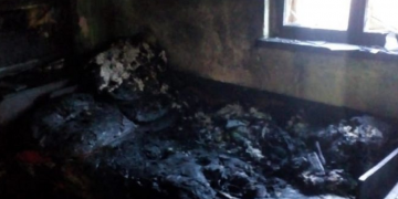 INCENDIU în Calna, soldat cu două victime