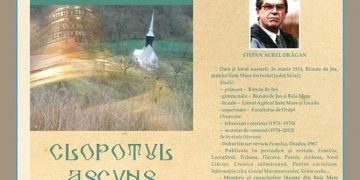 Ştefan Aurel Drăgan îşi lansează volumul de poezii la Biblioteca Judeţeană