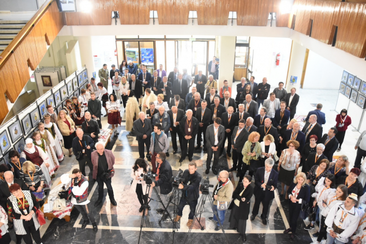 Delegațiile străine invitate la ediția a V-a a Zilelor Maramureșului au fost primite la Palatul Administrativ din Baia Mare