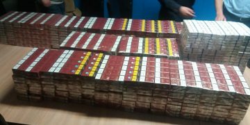 Băimărean prins de radar si descoperit cu țigări de contrabandă, între Cicârlau și Ilba – FOTO