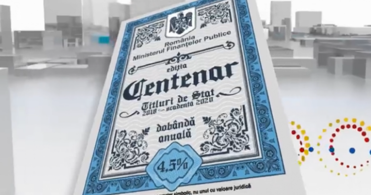Ministerul Finanţelor continuă în luna mai emisiunile de titluri de stat pentru populație