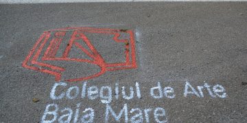 Curtea Colegiului de Arte s-a umplut de culoare – FOTO